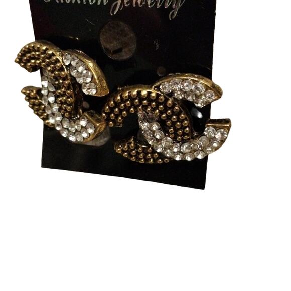 Cs Circles Fashion Jewelry Pierced Circles Costume Jewelry Earrings - Picture 2 of 2